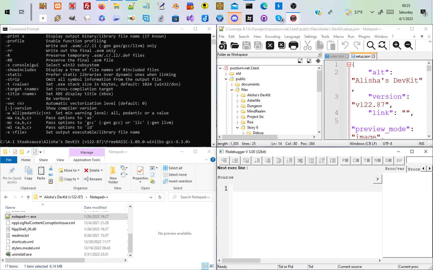 Keal's DevKit 0-0-1 screenshot